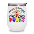 100 Days In The Book Fun 100 Days Of School Boy Girl Teacher Wine Tumbler
