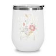 1986 Chapter Forty 40th Birthday Wildflower Book 40 Year Old Wine Tumbler