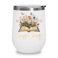 1995 Chapter Thirty 30th Birthday Wildflower Book 30 Yrs Old Wine Tumbler 1995 Chapter Thirty 30th Birthday Wildflower Book 30 Yrs Old Wine Tumbler