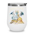 3 Bookish Quote I Am a Book Dragon Not a Worm Reading Book Wine Tumbler