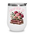 35th Birthday Chapter 35 Birthday Shirt Women Book Lover Wine Tumbler