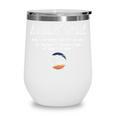 Abibliophobia Pupil Reading Bookworm Tees Reader Wine Tumbler
