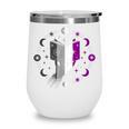 Ace Pride Book With Stars Moons And Magic Hand Wine Tumbler