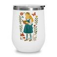 Alice In Wonderland Book Lover Lewis Carroll Rabbit Wine Tumbler Alice In Wonderland Book Lover Lewis Carroll Rabbit Wine Tumbler