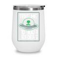 Alien Quote Take Me To Your Readers Sci-Fi Ufo Book Lover Wine Tumbler