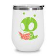 Alien Reading Book Believe In Yourself Kids Women Men Wine Tumbler Alien Reading Book Believe In Yourself Kids Women Men Wine Tumbler