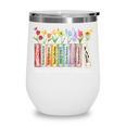 Applied Behavior Analysis Book Wildflower ABA RBT Therapist Premium Tri-Blend Wine Tumbler Applied Behavior Analysis Book Wildflower ABA RBT Therapist Premium Tri-Blend Wine Tumbler