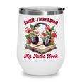 Audiobook Lover Bookish Shhh I'm Listening My Audio Book Wine Tumbler