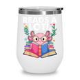 Axolotl Books Readsalotl Reading Bookworm Boys Girls Wine Tumbler Axolotl Books Readsalotl Reading Bookworm Boys Girls Wine Tumbler