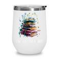 Im With The Banned Book Readers Librarians Read Banned Books Wine Tumbler