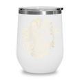 Banned Book Reading Bookish You Had Me At Trigger Warning Wine Tumbler