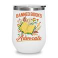 Banned Books Week Read Banned Books Reader Wine Tumbler