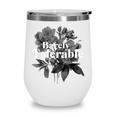 Barely Tolerable Shirt Floral Book Lover Quote Bookish Wine Tumbler Barely Tolerable Shirt Floral Book Lover Quote Bookish Wine Tumbler