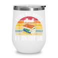 I Like Big Books And I Cannot Lie Bookworm Reading Teacher Wine Tumbler