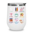 BLM Human Rights Feminism Trans Science Books LGBTQ Quote Wine Tumbler