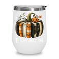 Boo-Kmarked Fall Pumpkin Books Halloween Teacher Teaching Wine Tumbler Boo-Kmarked Fall Pumpkin Books Halloween Teacher Teaching Wine Tumbler