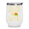 The Book Is Always Better Thriller Wine Tumbler The Book Is Always Better Thriller Wine Tumbler