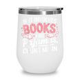 Book & Pajamas Humorous Book Lover Reading Bedtime Wine Tumbler Book & Pajamas Humorous Book Lover Reading Bedtime Wine Tumbler