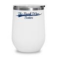 The Book Was Better Reading Lover Vintage Varsity Wine Tumbler The Book Was Better Reading Lover Vintage Varsity Wine Tumbler