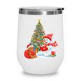 Book Christmas Tree Bookworm Gingerbread Man Snowman Reading Wine Tumbler Book Christmas Tree Bookworm Gingerbread Man Snowman Reading Wine Tumbler