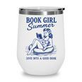 Book Girl Summer Wine Tumbler
