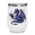 Book Lover Dragon Reading Cool Fantasy Women Girls Kids Men Wine Tumbler Book Lover Dragon Reading Cool Fantasy Women Girls Kids Men Wine Tumbler