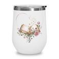 Book Lover Heart Shaped Reading Art Librarian Wine Tumbler