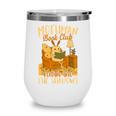 Book Lover Moth Mothman Book Club Reading Into Shadows Wine Tumbler