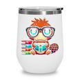 Book Lover Reading Platypus Wine Tumbler
