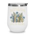 Book Lover Vintage Botanical Friends Premium Tri-Blend Wine Tumbler