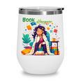 Book Lover Woman Woman Book Hangover Wine Tumbler