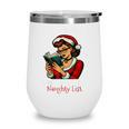 My Book Preference Has Me On The Naughty List Christmas Xmas Wine Tumbler