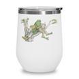 Book Shirt Frog Toad Vintage Book Frog Wine Tumbler