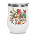 Book Tree All Is Calm Said No Teacher Ever Christmas Wine Tumbler Book Tree All Is Calm Said No Teacher Ever Christmas Wine Tumbler