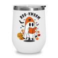Book Worm Halloween Costume For Book Lovers Wine Tumbler
