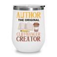 Book Writer Cliffhanger Creator Author Book Writing Novelist Wine Tumbler Book Writer Cliffhanger Creator Author Book Writing Novelist Wine Tumbler