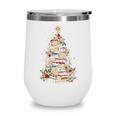 All Booked For Christmas Book Wine Tumbler