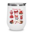 All Booked For Valentine Coquette Bow Girl Women Teacher Wine Tumbler All Booked For Valentine Coquette Bow Girl Women Teacher Wine Tumbler
