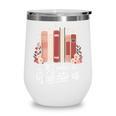 All Booked For Valentines Book Lovers Hearts Wine Tumbler
