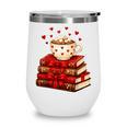 All Booked For Valentine’s Day Reading Teacher Wine Tumbler