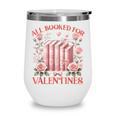 All Booked For Valentines Shirt Romantic Cupid Roses Books Wine Tumbler All Booked For Valentines Shirt Romantic Cupid Roses Books Wine Tumbler