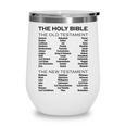 The Books Of The Bible Old And New Testament Complete List Wine Tumbler The Books Of The Bible Old And New Testament Complete List Wine Tumbler