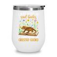 Books And Crested Gecko Owner Crestie Lover Wine Tumbler