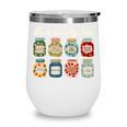 Books Are My Jam Shirt Book Lover Reader Reading Teacher Wine Tumbler