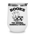 Books The Original Handheld Device Book Lover Premium Wine Tumbler