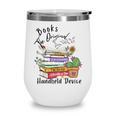 Books Original Handheld Device Reader Literacy Book Lover Wine Tumbler