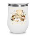 Books Are My Therapy Cozy Reading Chair Artwork Wine Tumbler Books Are My Therapy Cozy Reading Chair Artwork Wine Tumbler