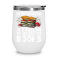 Bookworm Art For Men Women Book Reading Lover Bookish Wine Tumbler