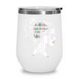 Bookworm Book Nerd Librarian Bookish Librarian Wine Tumbler