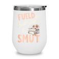 Bookworm Fueled By Sarcasm And Smut Book Reading Wine Tumbler